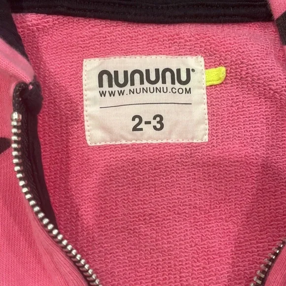 Nununu Hoodie 2-3T - Picture 2 of 5